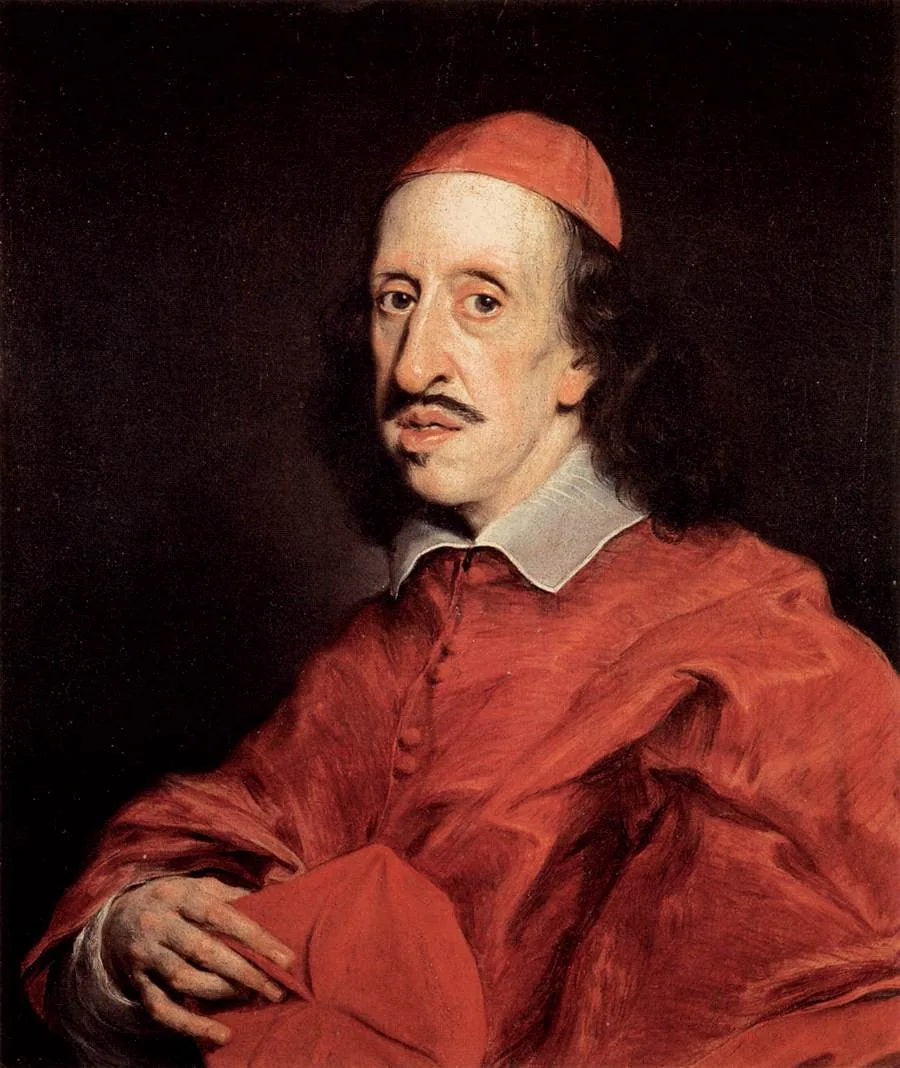 Portrait du cardinal Léopold de Médicis - Giovanni Battista Gaulli image 1 tableau peint à l’huile sur toile