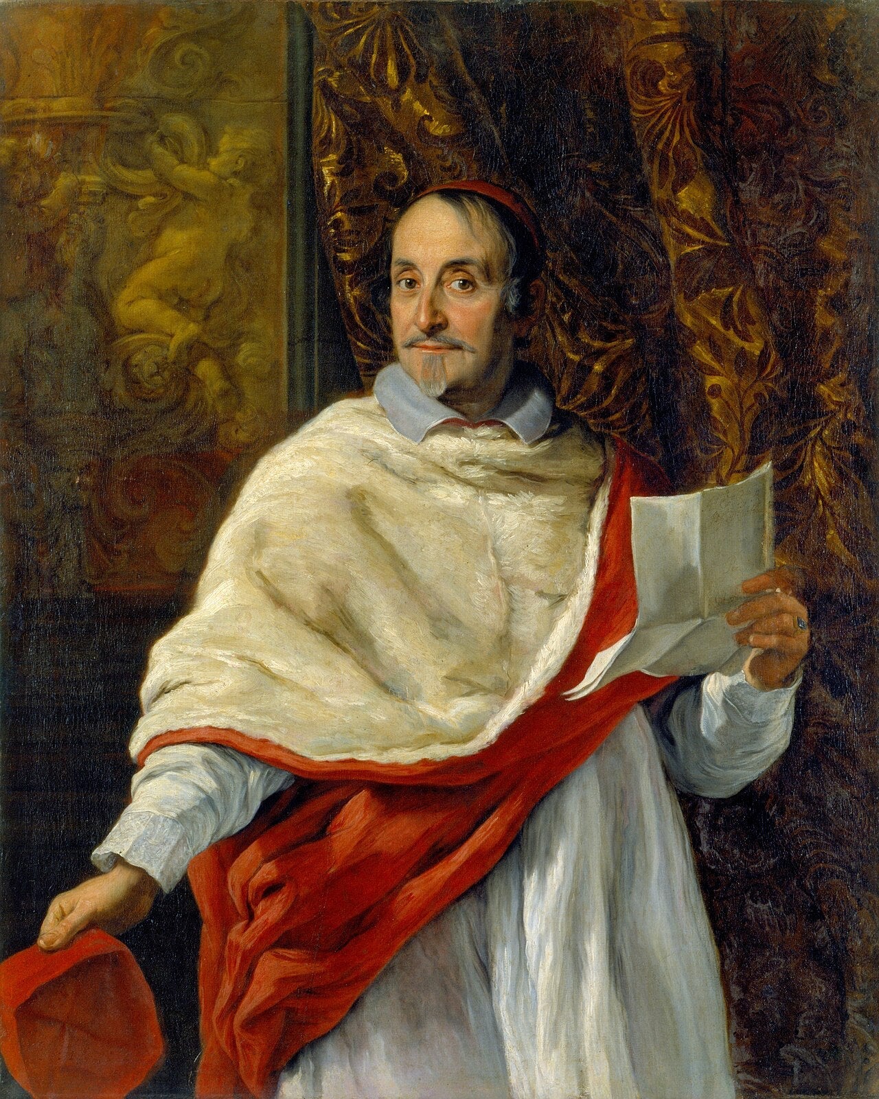 Portrait du cardinal Luigi Alessandro Omodei - Giovanni Battista Gaulli image 1 reproduction d’œuvre d’art à l’huile