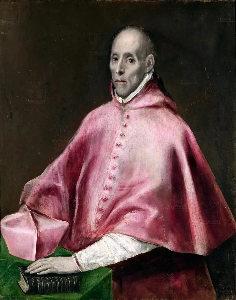 Portrait du cardinal Tavera - El Greco image 1 reproduction d’œuvre d’art à l’huile