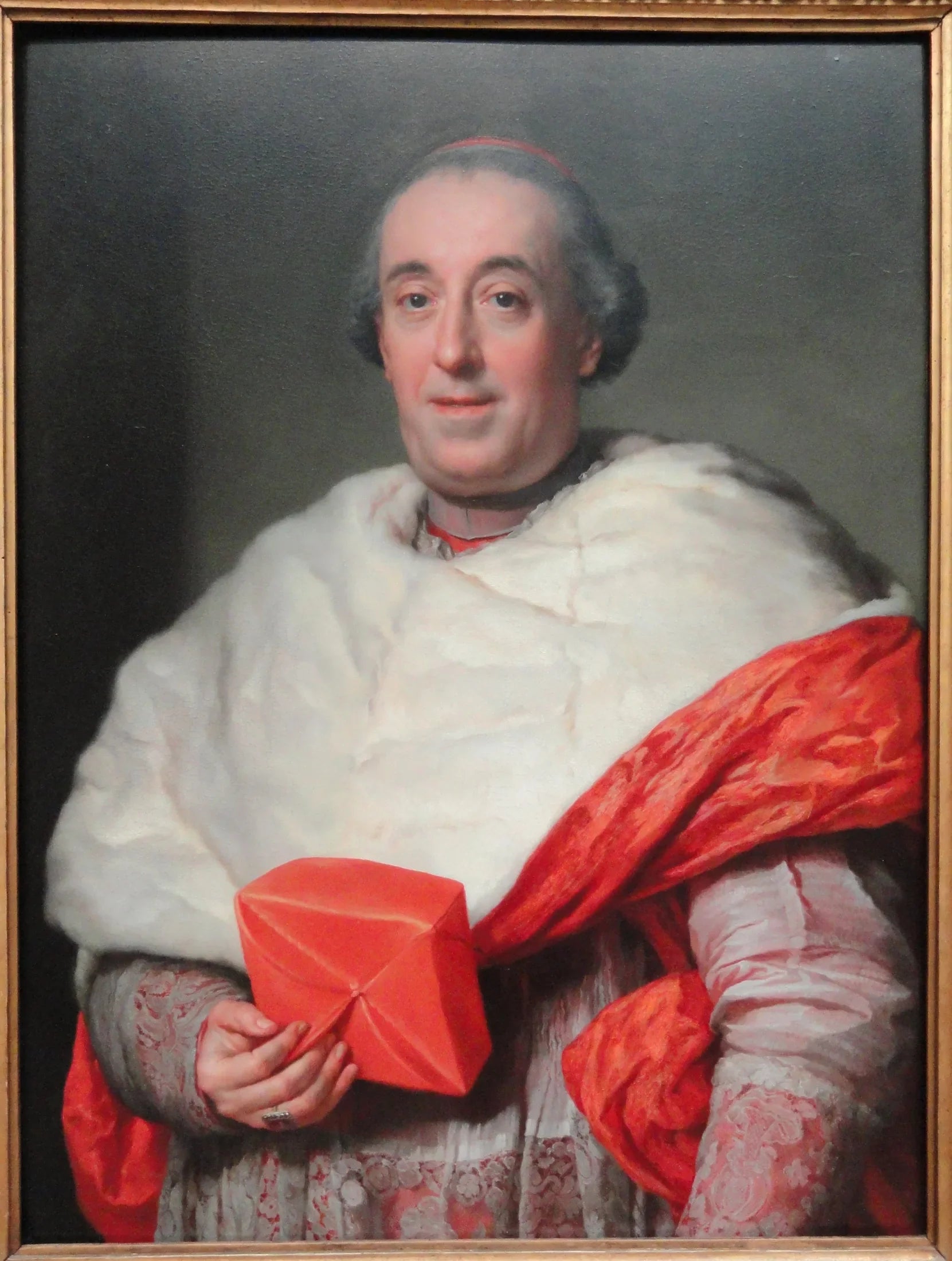 Portrait du cardinal Zelada - Anton Raphael Mengs image 1 reproduction artisanale de tableau