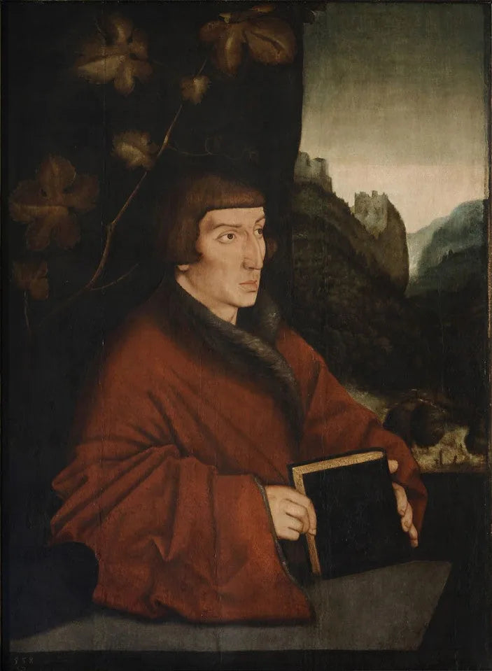 Portrait du chanoine Ambrosius Volmar Keller - Hans Baldung Grien image 1 reproduction d’œuvre d’art à l’huile