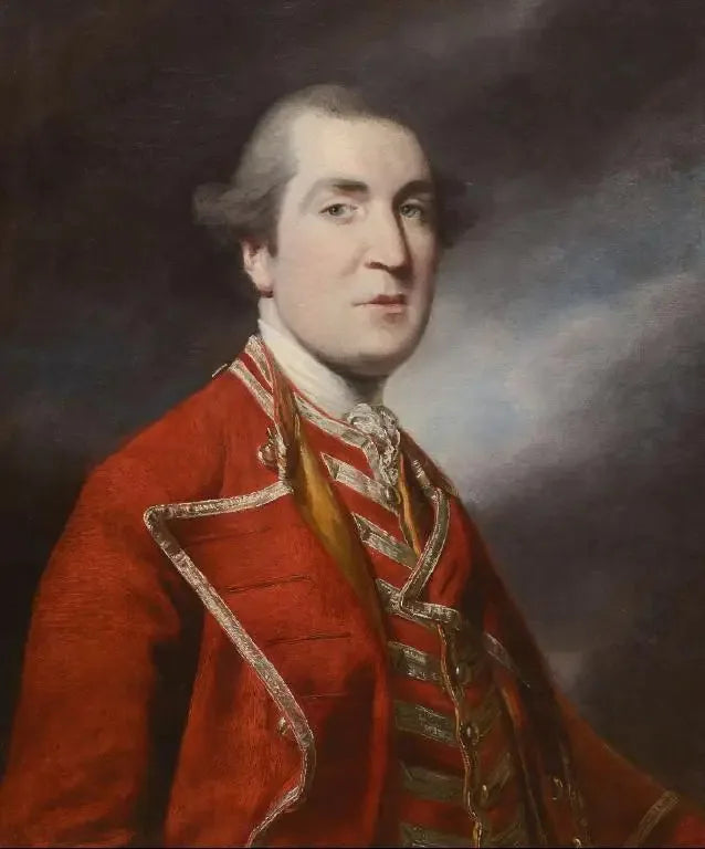 Portrait du cinquième vicomte Allen, nommé Joshua (1728-1816) en uniforme de Lord Lieutenant - Joshua Reynolds image 1 tableau peint à l’huile sur toile