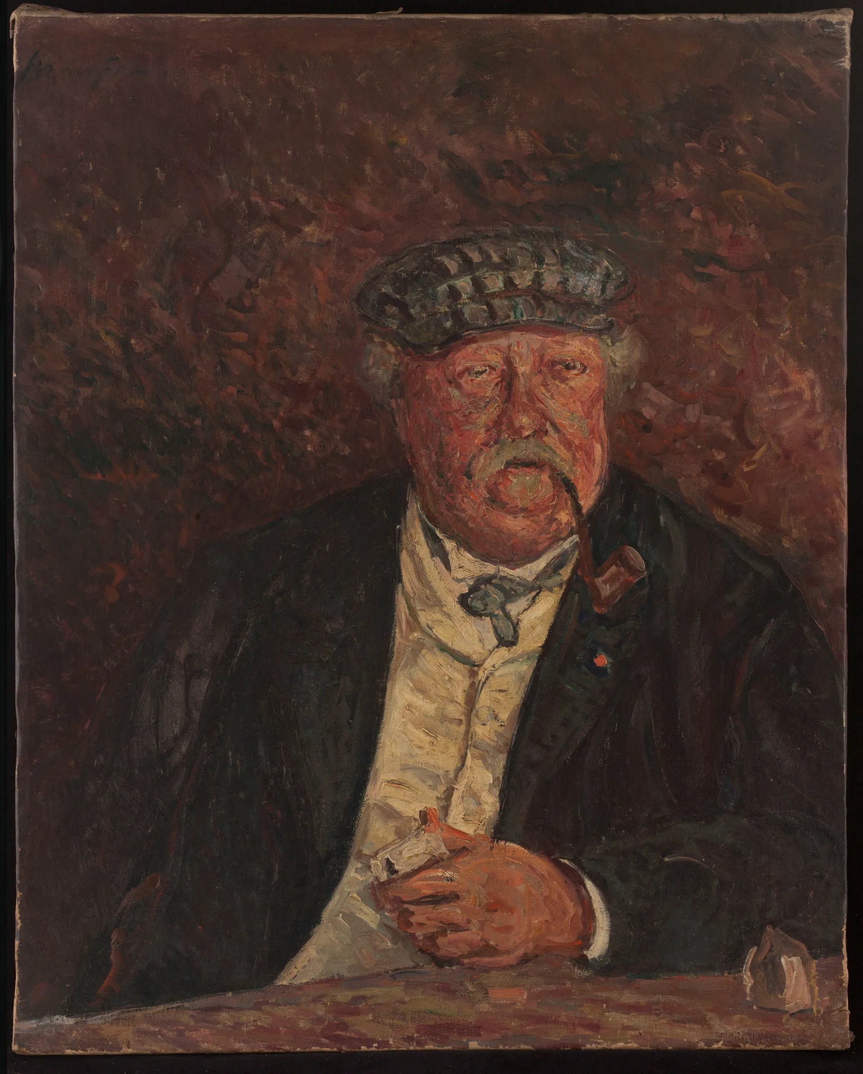 Portrait du colonel La Villette - Maxime Maufra image 1 copie de tableau peinte à la main