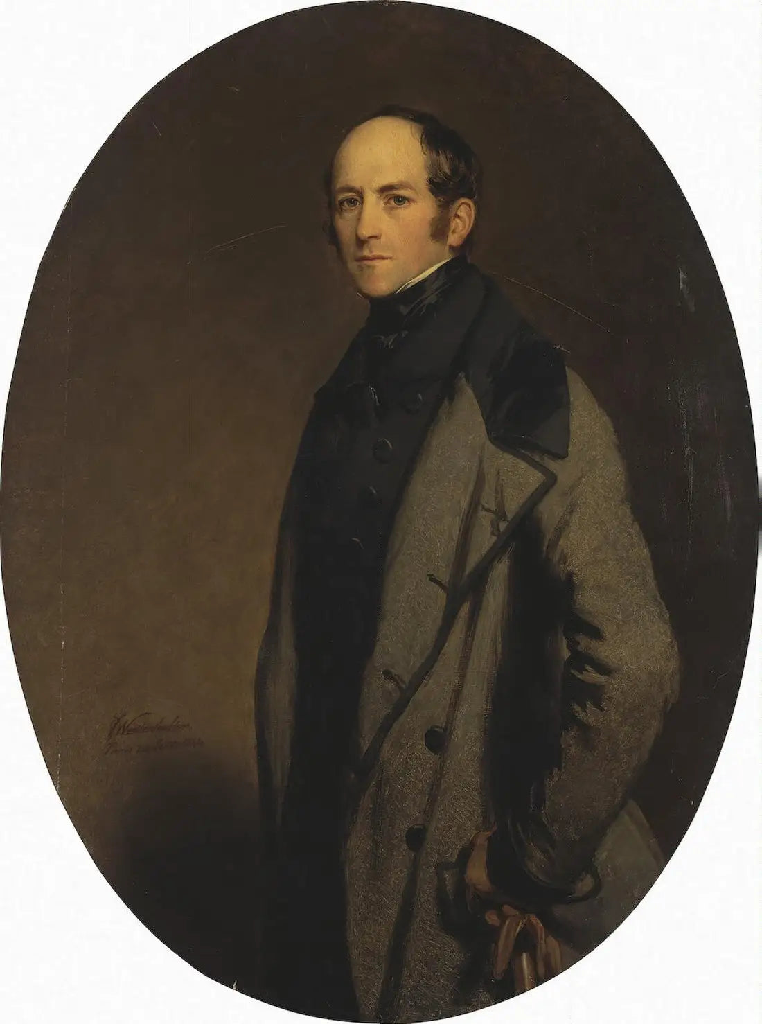 Portrait du comte Alexeï Bobrinsky - Franz Xaver Winterhalter image 1 tableau peint à l’huile sur toile