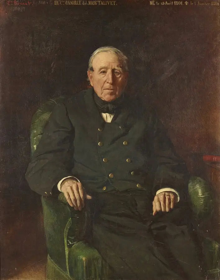 Portrait du comte de Montalivet - Léon Bonnat