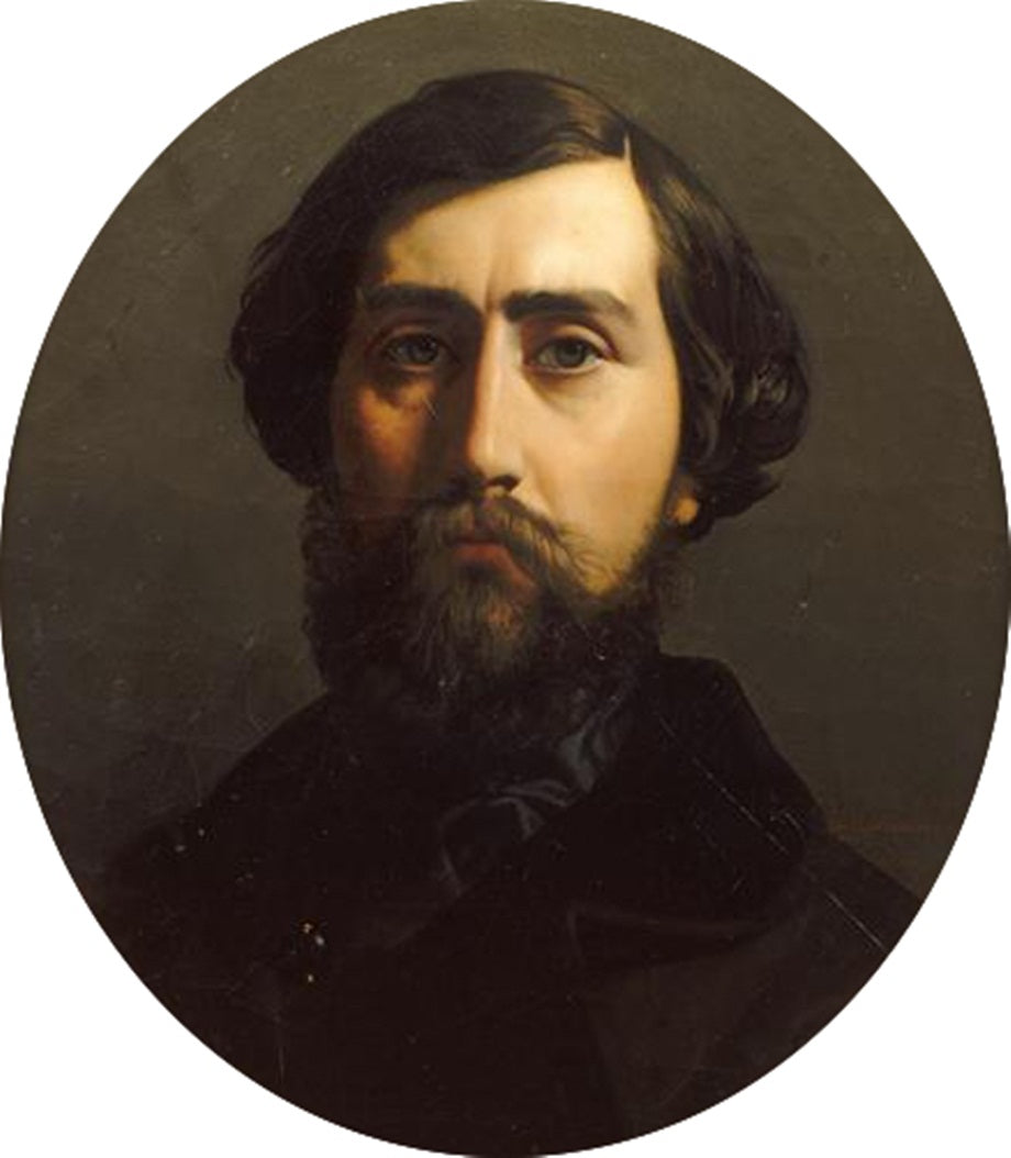 Portrait du Comte de Nieuwerkerke (1811-1892) - Henri Lehmann image 1 reproduction de peinture à l’huile