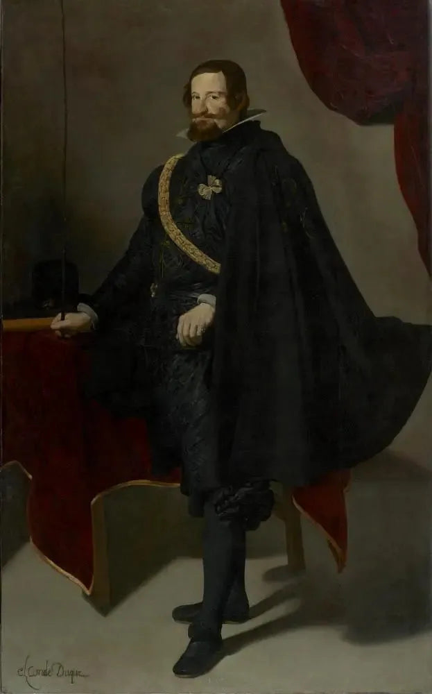 Portrait du comte-duc d'Olivares - Diego Velázquez