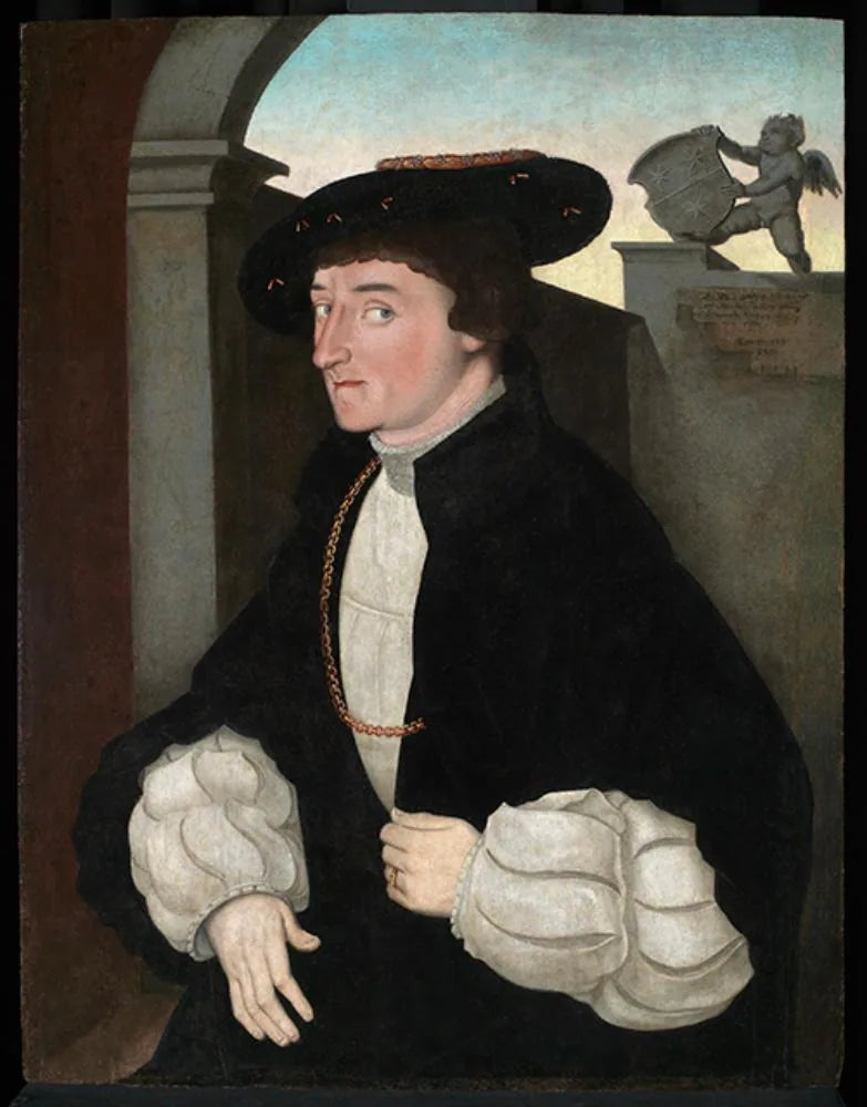 Portrait du comte Georg Ier d'Erbach - Hans Baldung Grien image 1 reproduction de peinture à l’huile