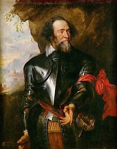Portrait du comte Henri de Berghe - Antoine van Dyck image 1 tableau peint à l’huile sur toile