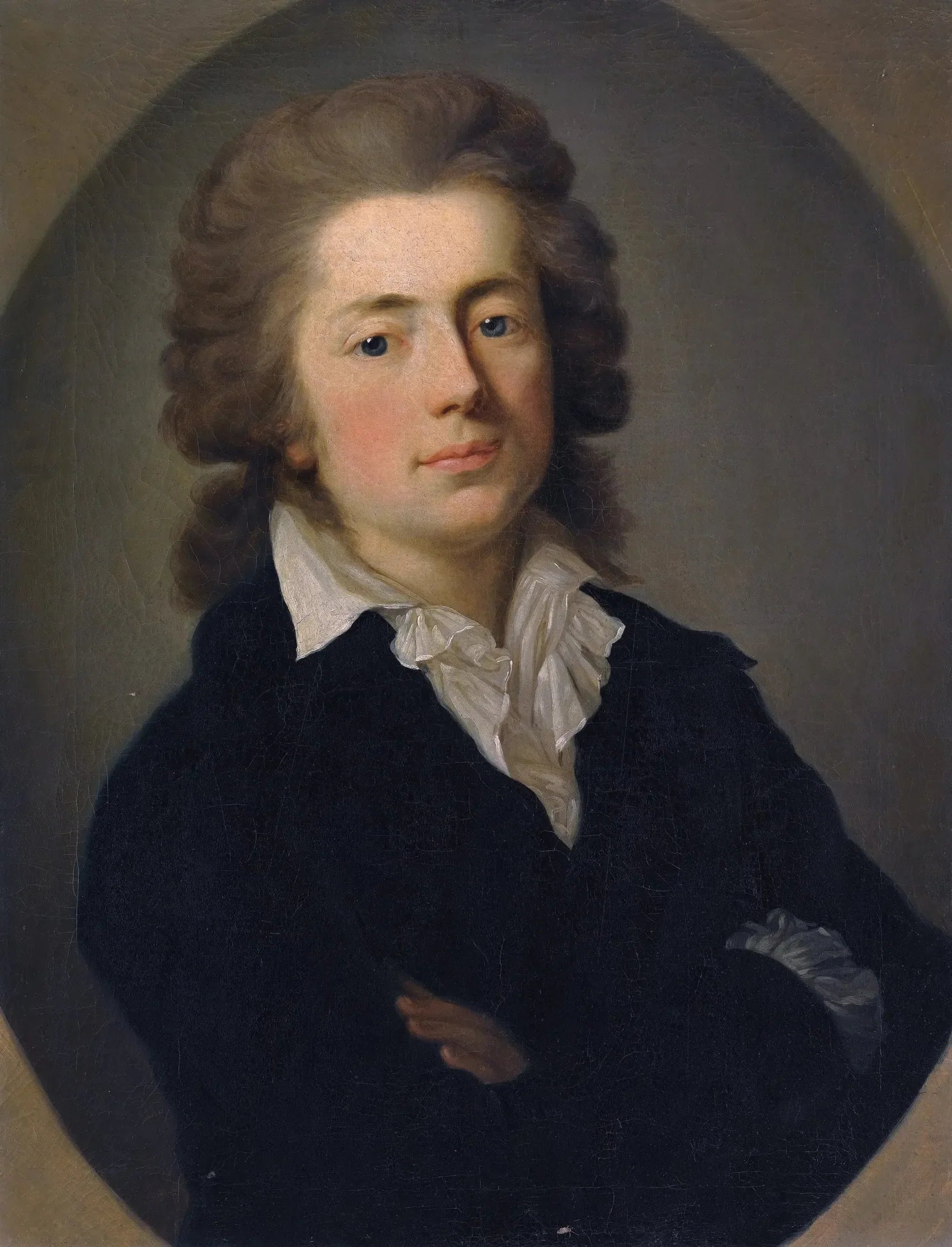 Portrait du comte Jan Potocki. - Anton Graff image 1 copie de tableau peinte à la main