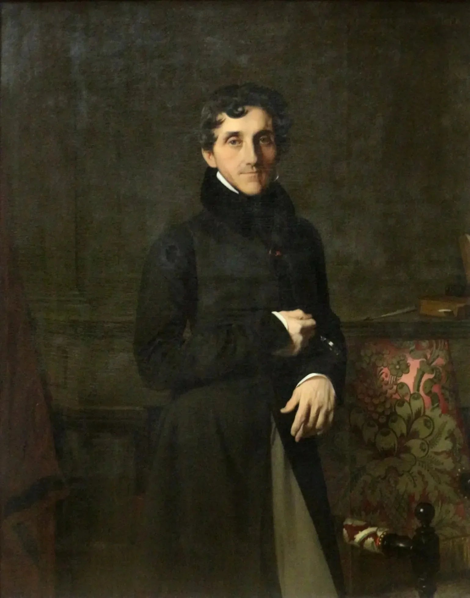 Portrait du comte Louis-Mathieu Molé - Jean-Auguste-Dominique Ingres image 1 reproduction d’œuvre d’art à l’huile