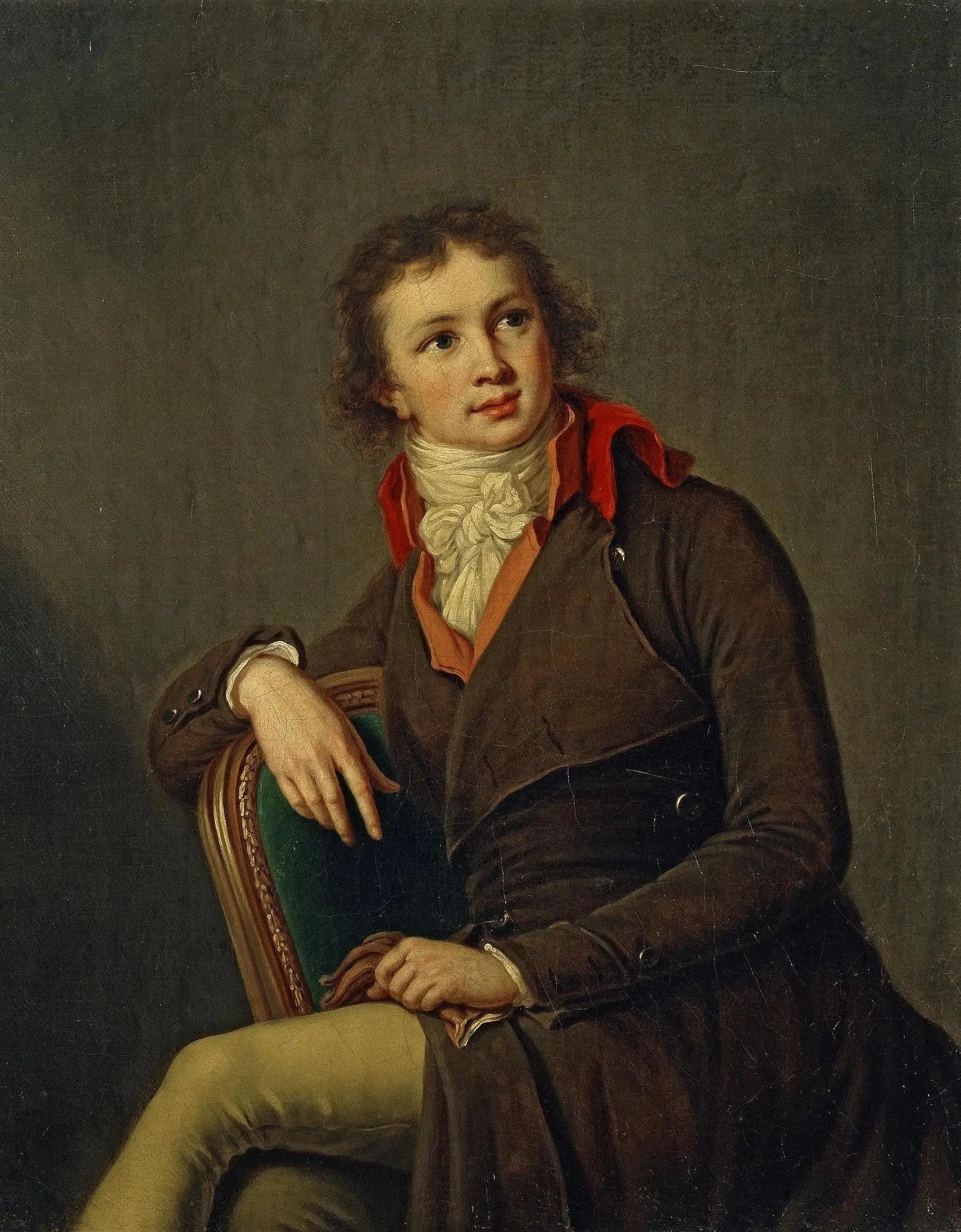 Portrait du comte Pavel Stroganov - Élisabeth Vigée Le Brun image 1 reproduction artisanale de tableau
