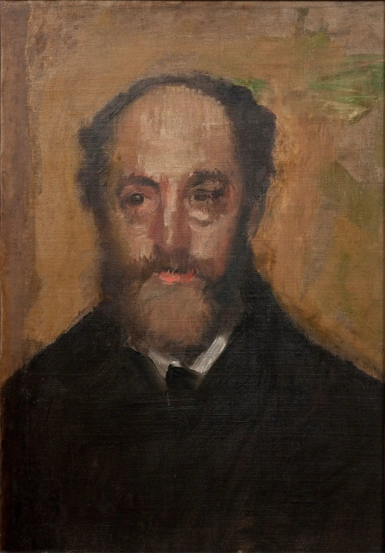 Portrait du critique d'art Durand-Gréville - Edgar Degas image 1 reproduction réalisée par Alpha Reproduction