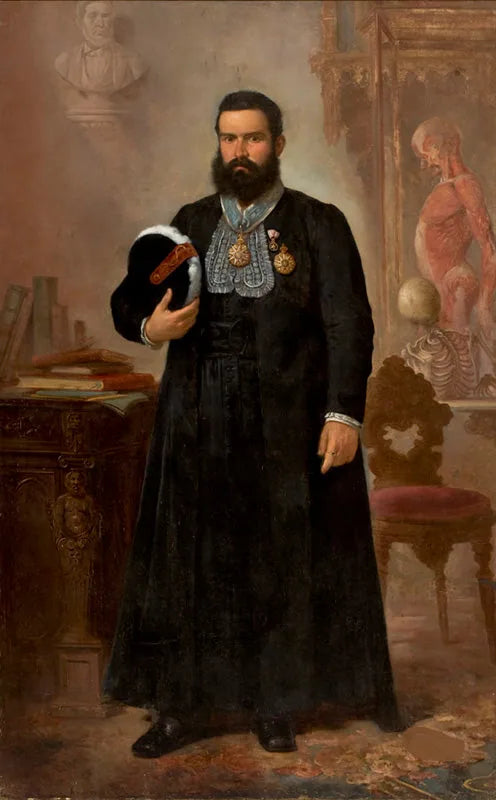 Portrait du docteur José Maria Chaves - Victor Meirelles image 1 reproduction d’œuvre d’art à l’huile