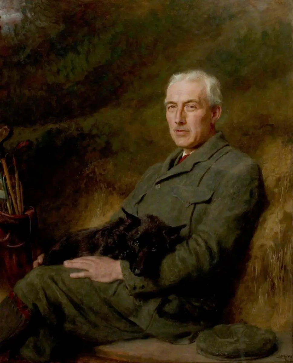 Portrait du Dr Frank Clowes - Briton Rivière image 1 tableau peint à l’huile sur toile