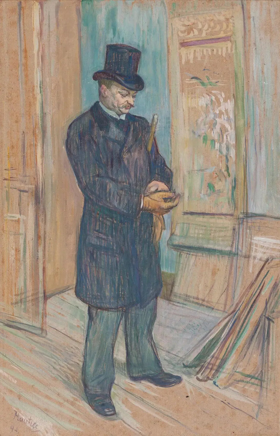 Portrait du Dr Henri Bourges - Henri de Toulouse-Lautrec