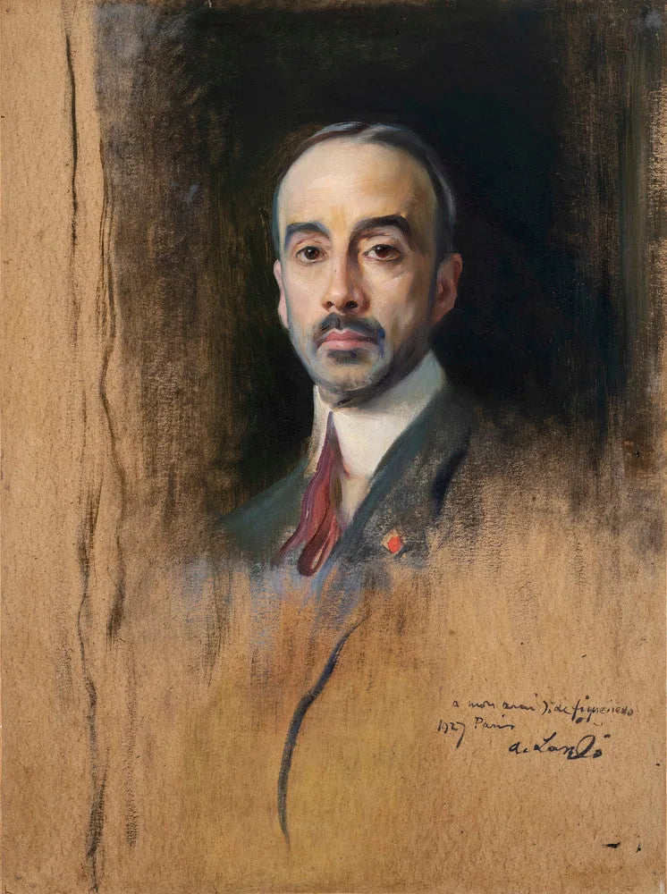 Portrait du Dr José de Figueiredo - Philip de László image 1 reproduction de peinture à l’huile