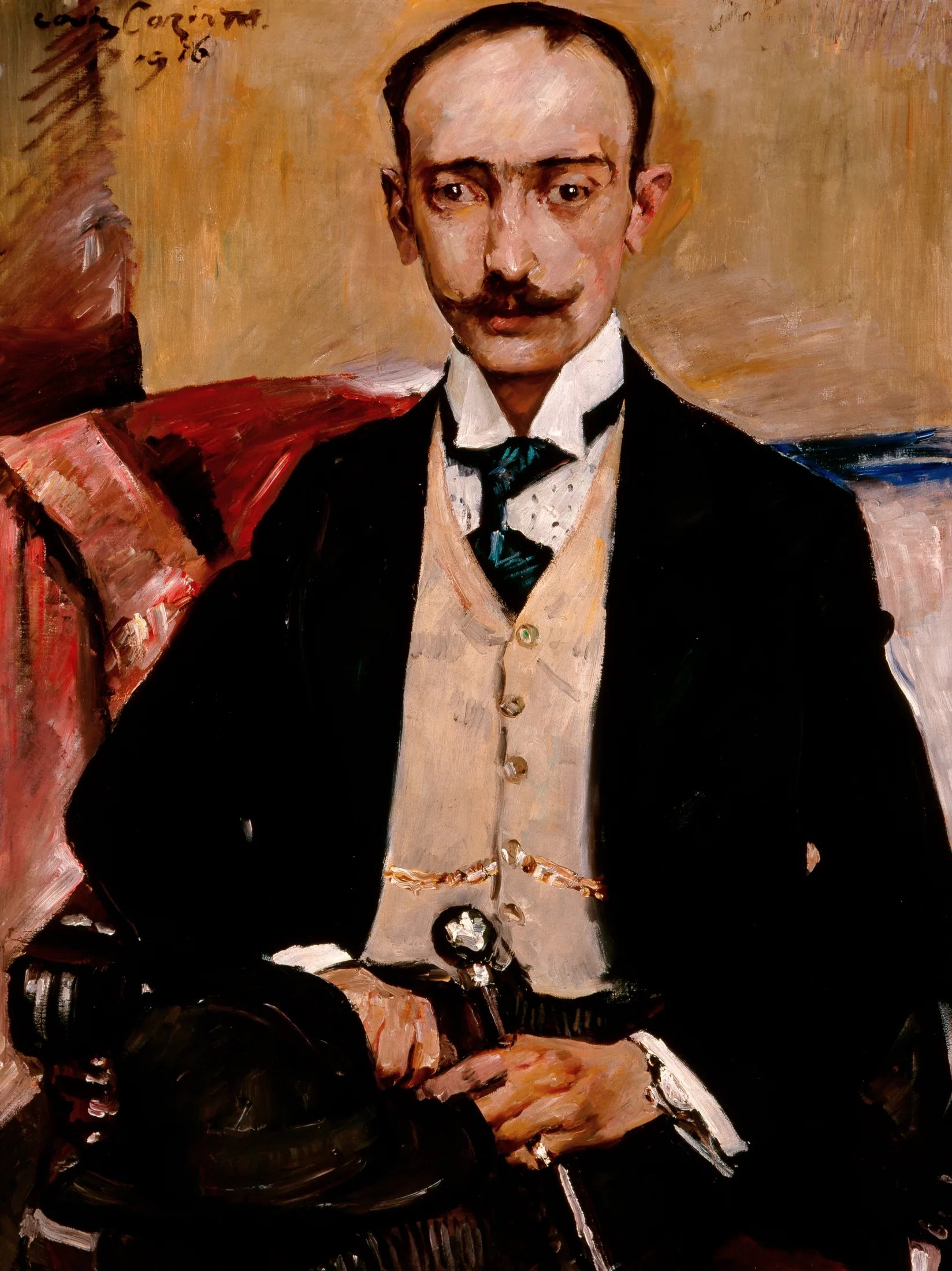 Portrait du Dr Karl Schwarz - Lovis Corinth image 1 reproduction artisanale de tableau
