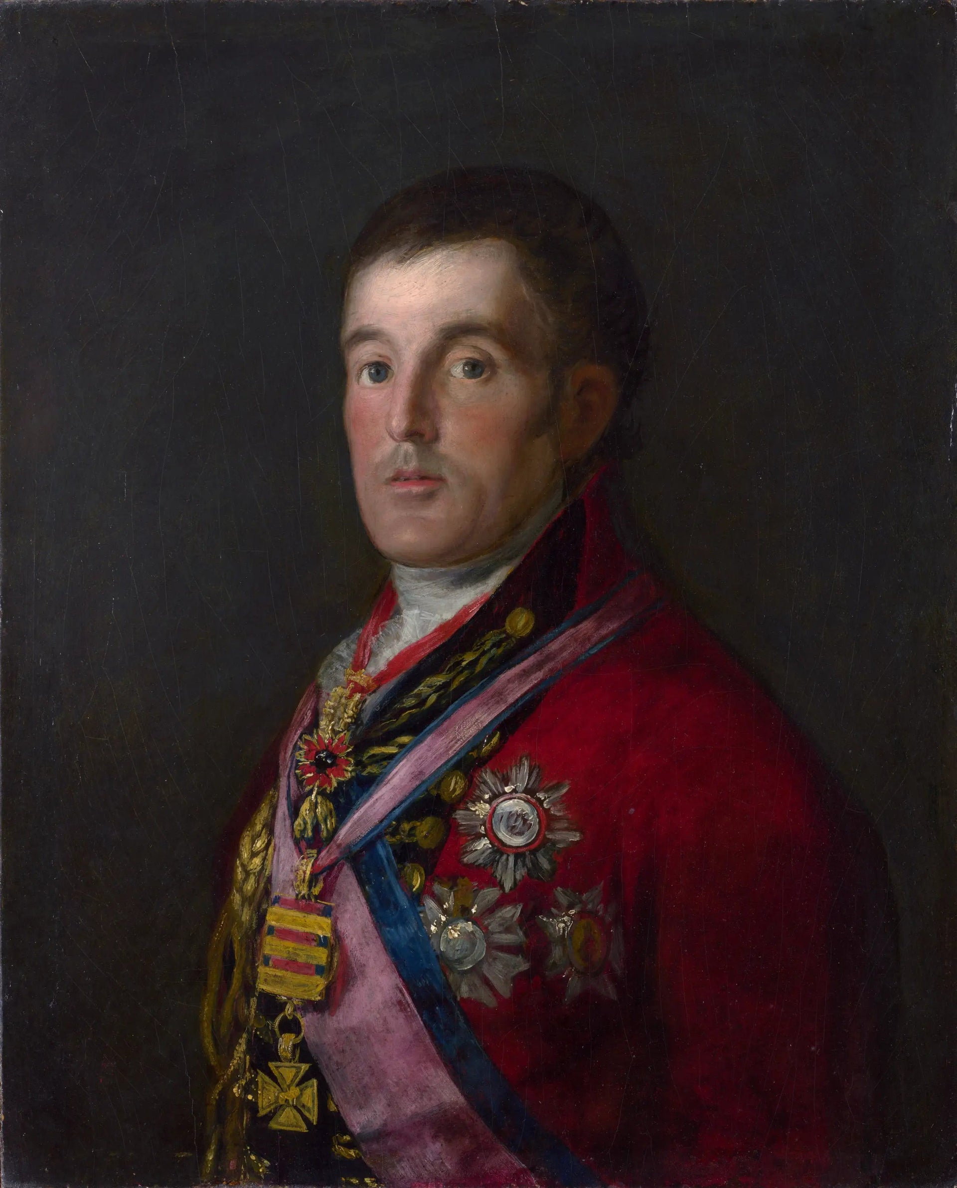 Portrait du duc de Wellington - Francisco de Goya image 1 copie peinte à la main à l’huile