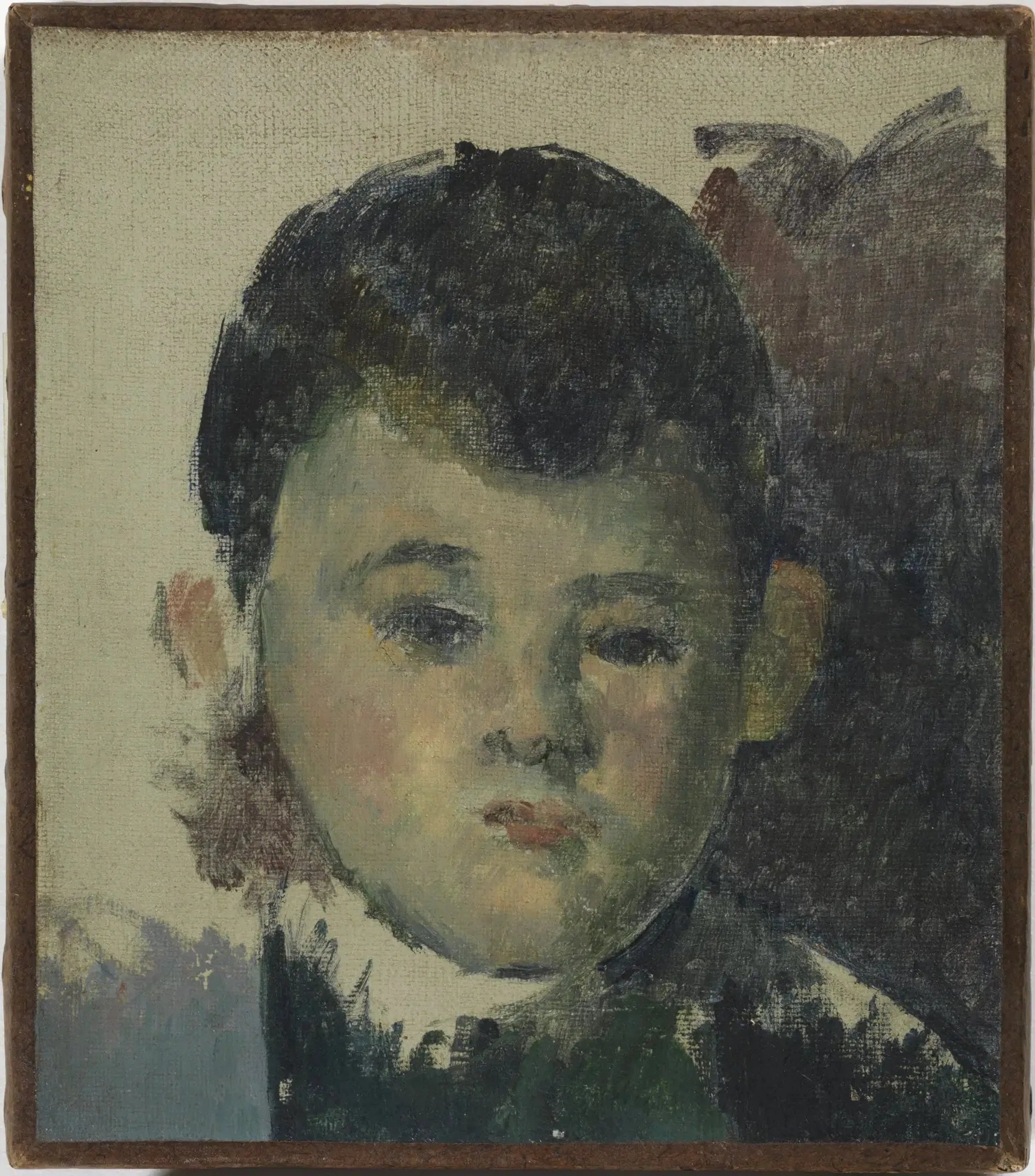 Portrait du fils de l'artiste - Paul Cézanne image 1 copie de tableau peinte à la main