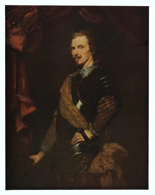 Portrait du général Tomasso Raggi - Antoine van Dyck image 1 reproduction de peinture à l’huile