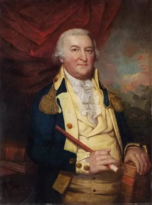Portrait du gouverneur John Hoskins Stone du Maryland - Rembrandt Peale image 1 copie de tableau peinte à la main
