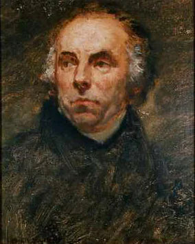 Portrait du graveur anglais Reynolds - Ary Scheffer image 1 reproduction de peinture à l’huile