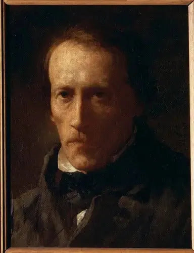 Portrait du graveur Tourny - Léon Bonnat image 1 reproduction de peinture à l’huile