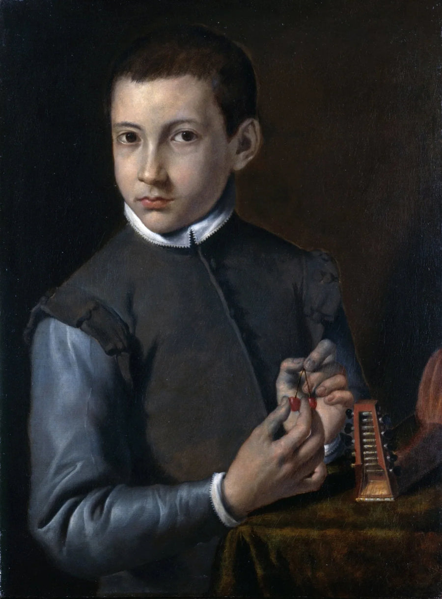 Portrait du jeune Antonio Carracci - Agostino Carracci image 1 reproduction artisanale de tableau