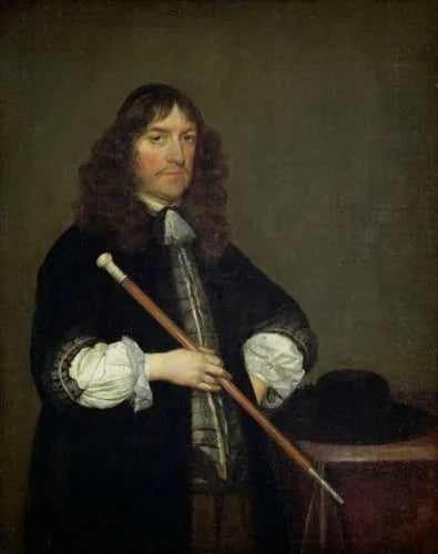Portrait du maire d'Amsterdam Nicolaes Pancras (1622-1678) - Gerard ter Borch image 1 tableau peint à l’huile sur toile