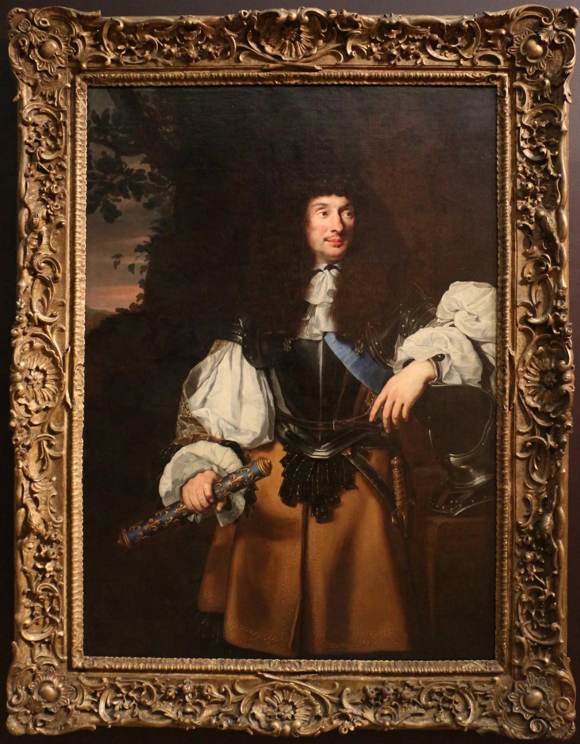 Portrait du maréchal de Schomberg - Pierre Mignard image 1 tableau peint à l’huile sur toile