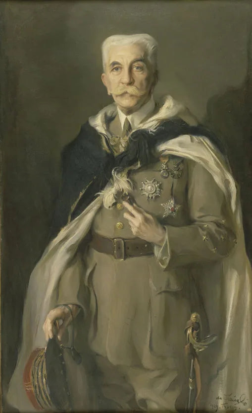 Portrait du maréchal Lyautey - Philip de László image 1 copie peinte à la main à l’huile