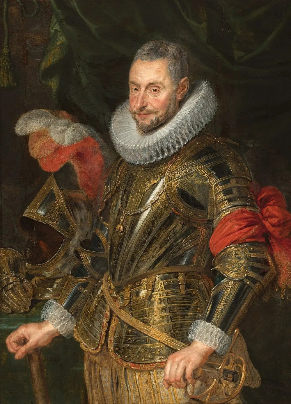 Portrait du marquis Ambrogio Spinola - Peter Paul Rubens image 1 reproduction artisanale de tableau