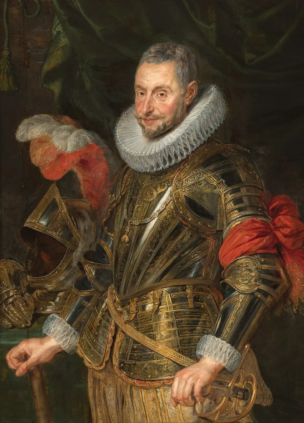 Portrait du marquis Ambrogio Spinola - Peter Paul Rubens image 1 reproduction artisanale de tableau