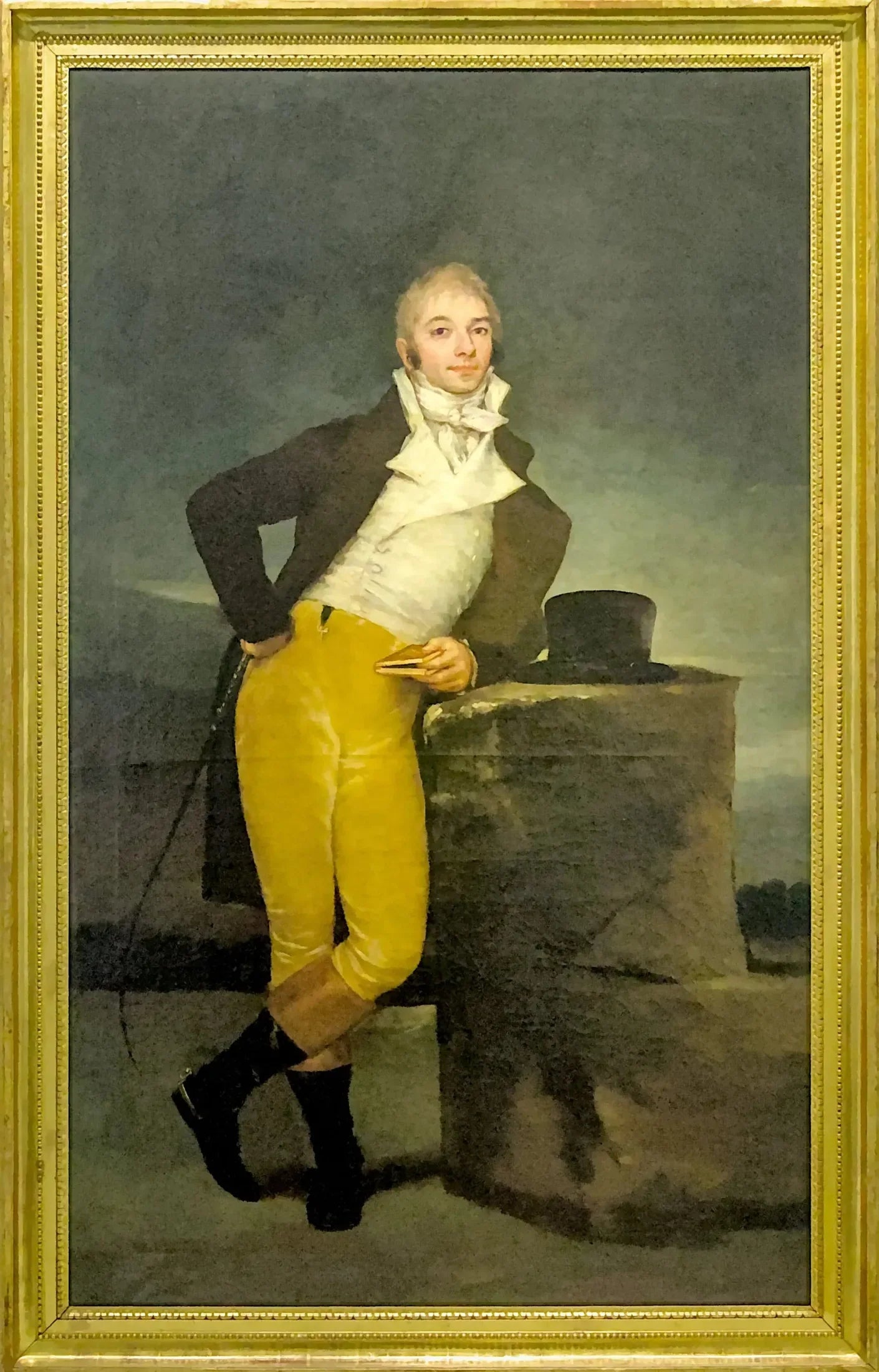 Portrait du marquis de San Adrian - Francisco de Goya image 1 reproduction de peinture à l’huile