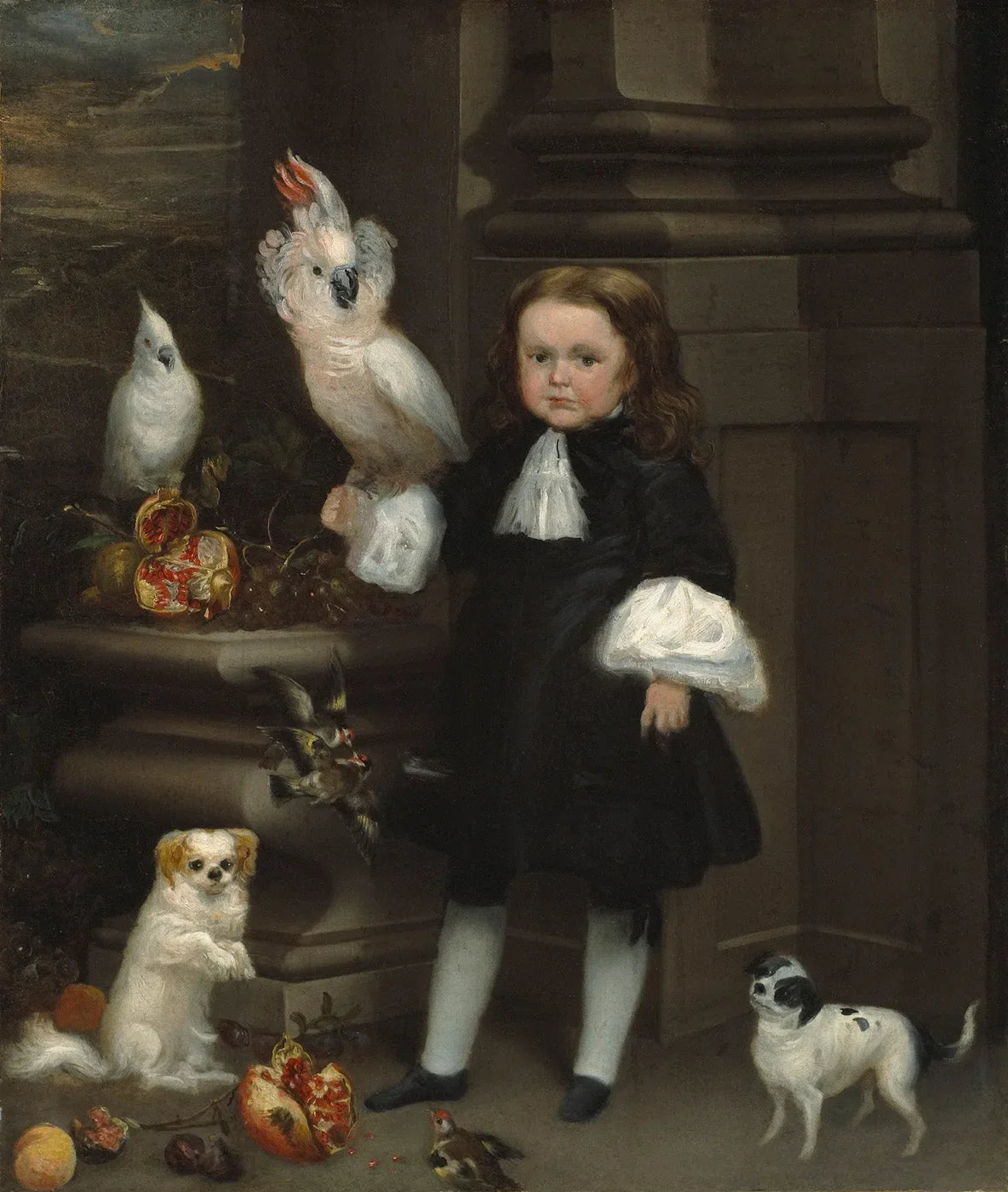Portrait du nain Michol - Juan Carreño de Miranda image 1 tableau peint à l’huile sur toile