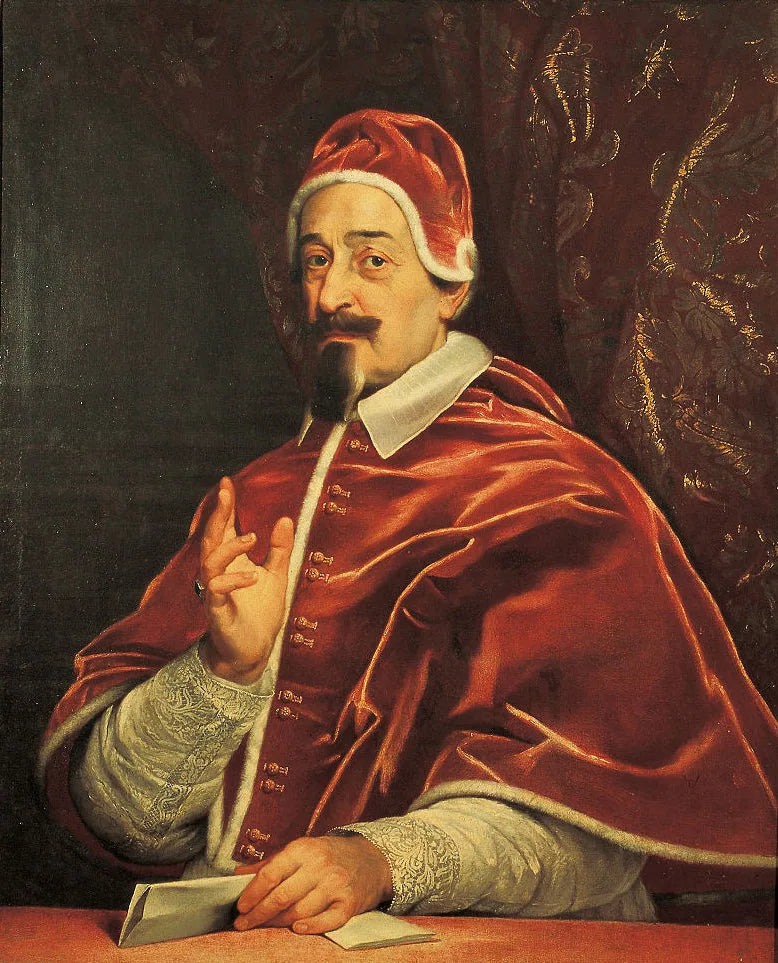 Portrait du pape Alexandre VII - Giovanni Battista Gaulli image 1 reproduction d’œuvre d’art à l’huile