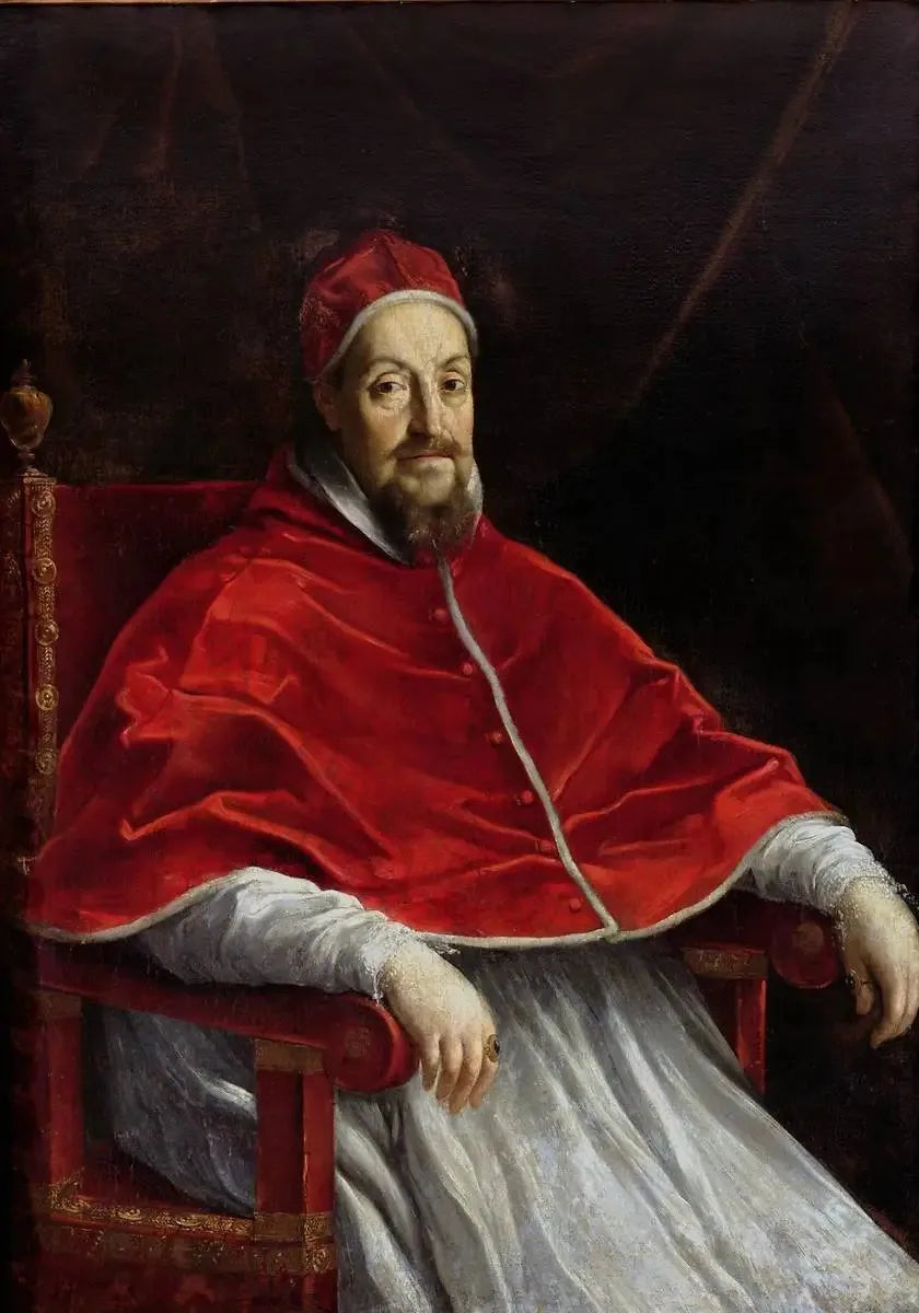 Portrait du pape Grégoire XV - Guido Reni image 1 tableau peint à l’huile sur toile