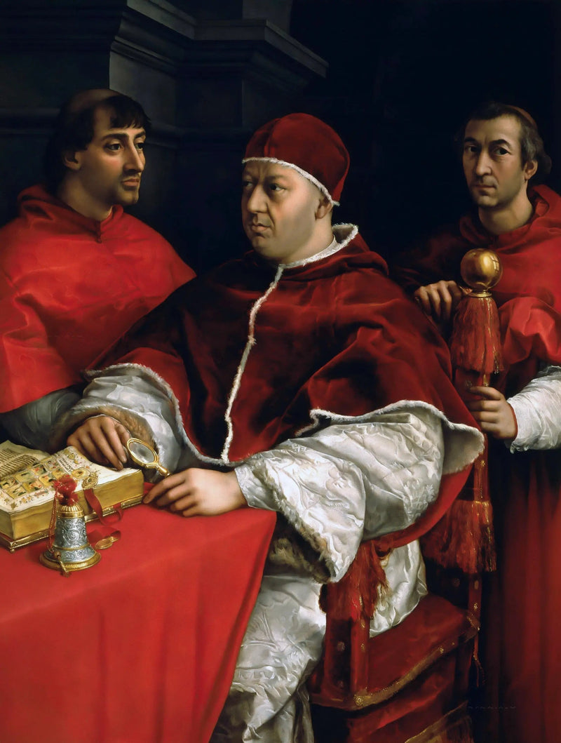 Portrait du pape Léon X - Raphaël Sanzio
