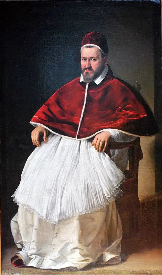 Portrait du pape Paul V - Le Caravage image 1 reproduction artisanale de tableau