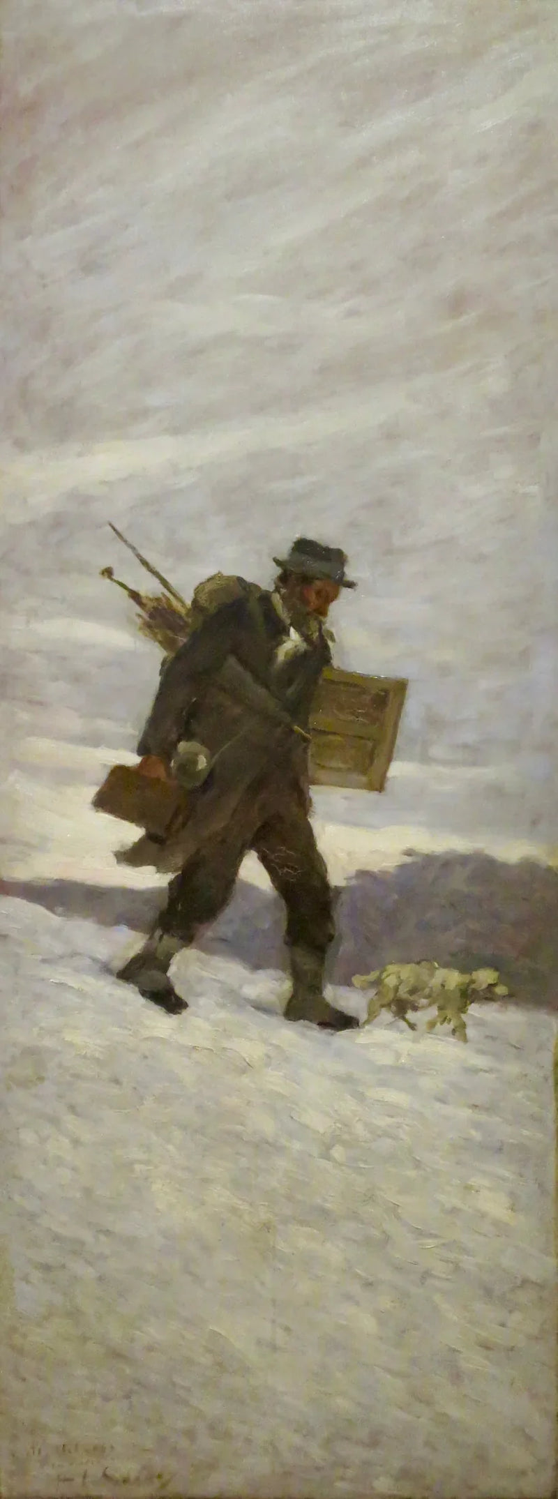 Portrait du peintre Eugène Chigot - Henri Le Sidaner
