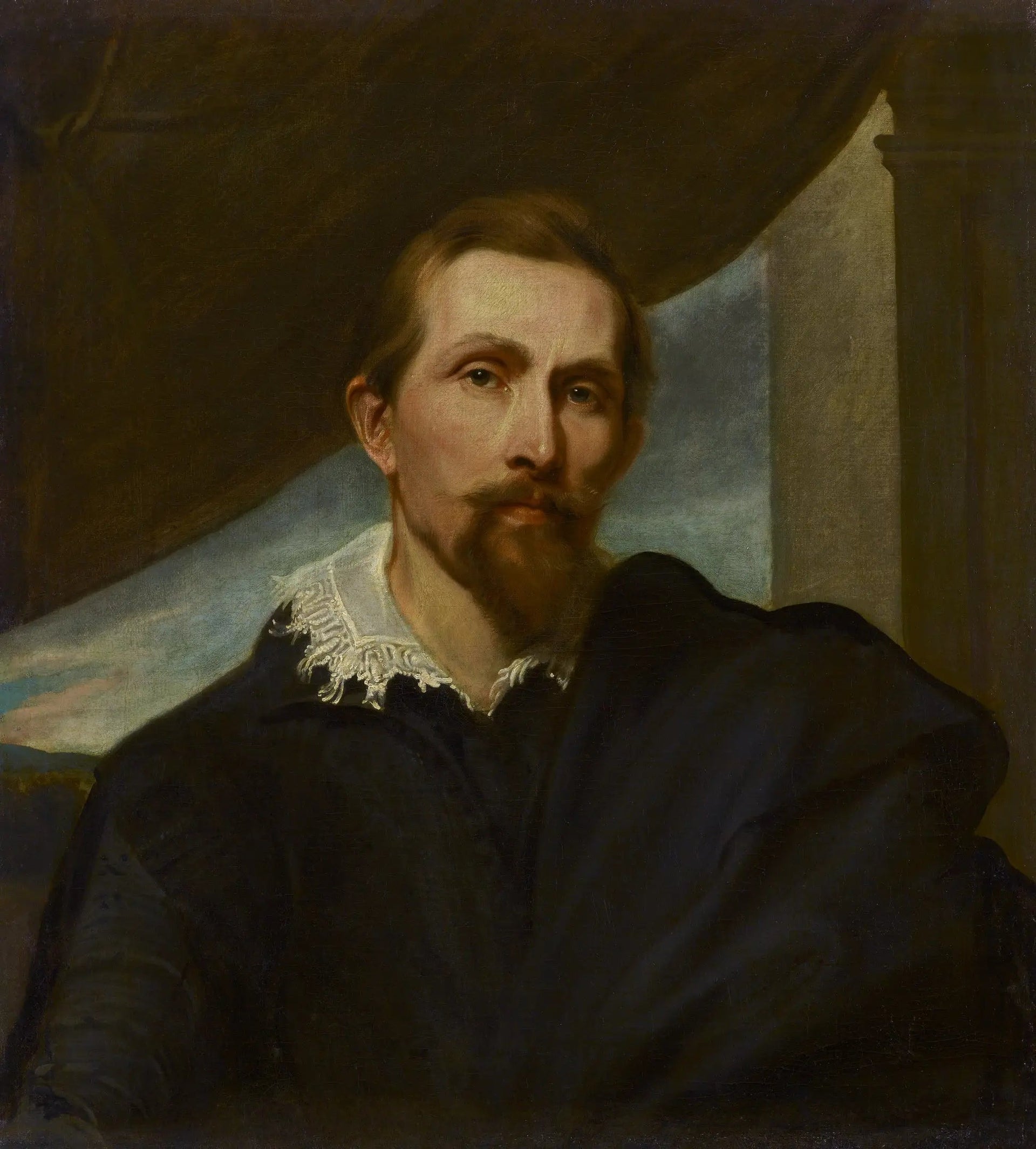 Portrait du peintre Frans Snyders - Antoine van Dyck image 1 reproduction artisanale de tableau