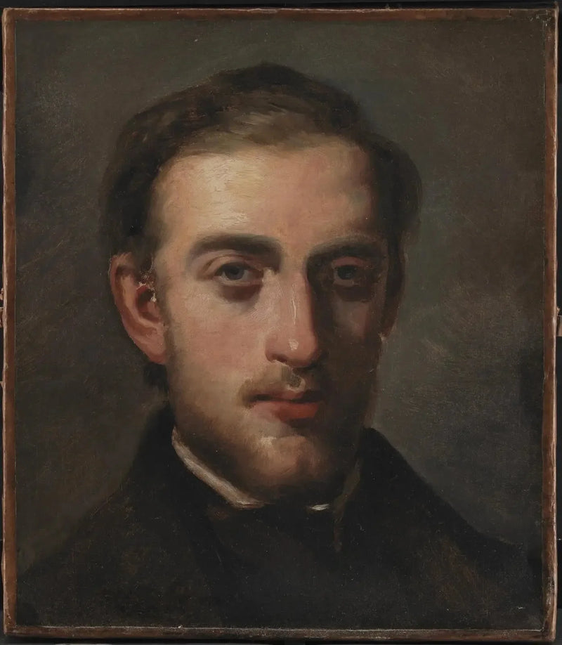 Portrait du peintre Fritz Melbye (1826-1869) - Camille Pissarro