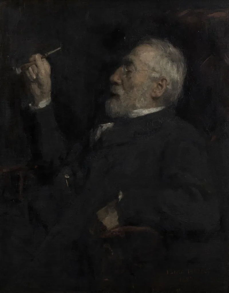 Portrait du peintre Jozef Israëls (1824-1911) - Isaac Israëls
