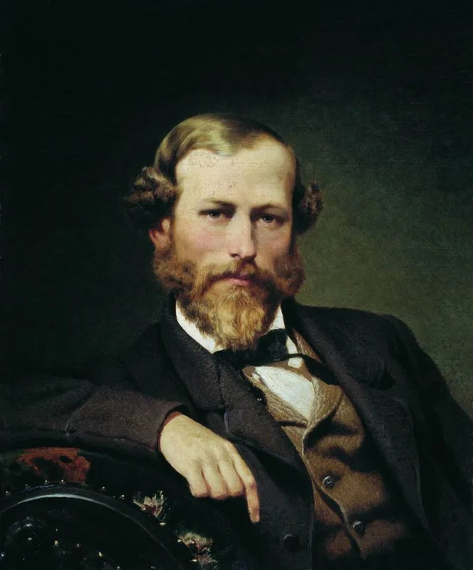 Portrait du peintre Konstantin Flavitsky - Fyodor Bronnikov image 1 reproduction artisanale de tableau