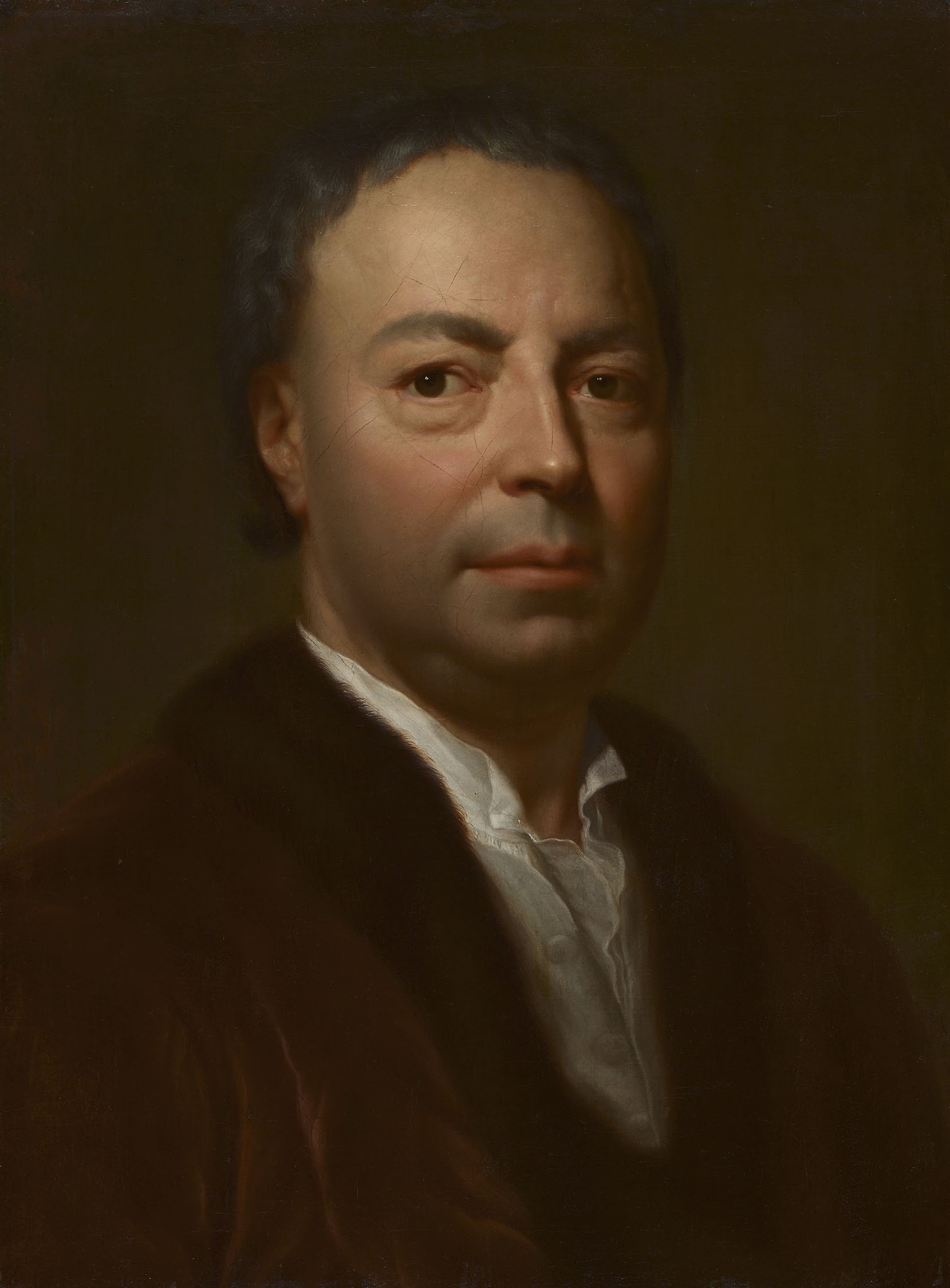 Portrait du père de l'artiste, Ismael Mengs - Anton Raphael Mengs image 1 reproduction de peinture à l’huile