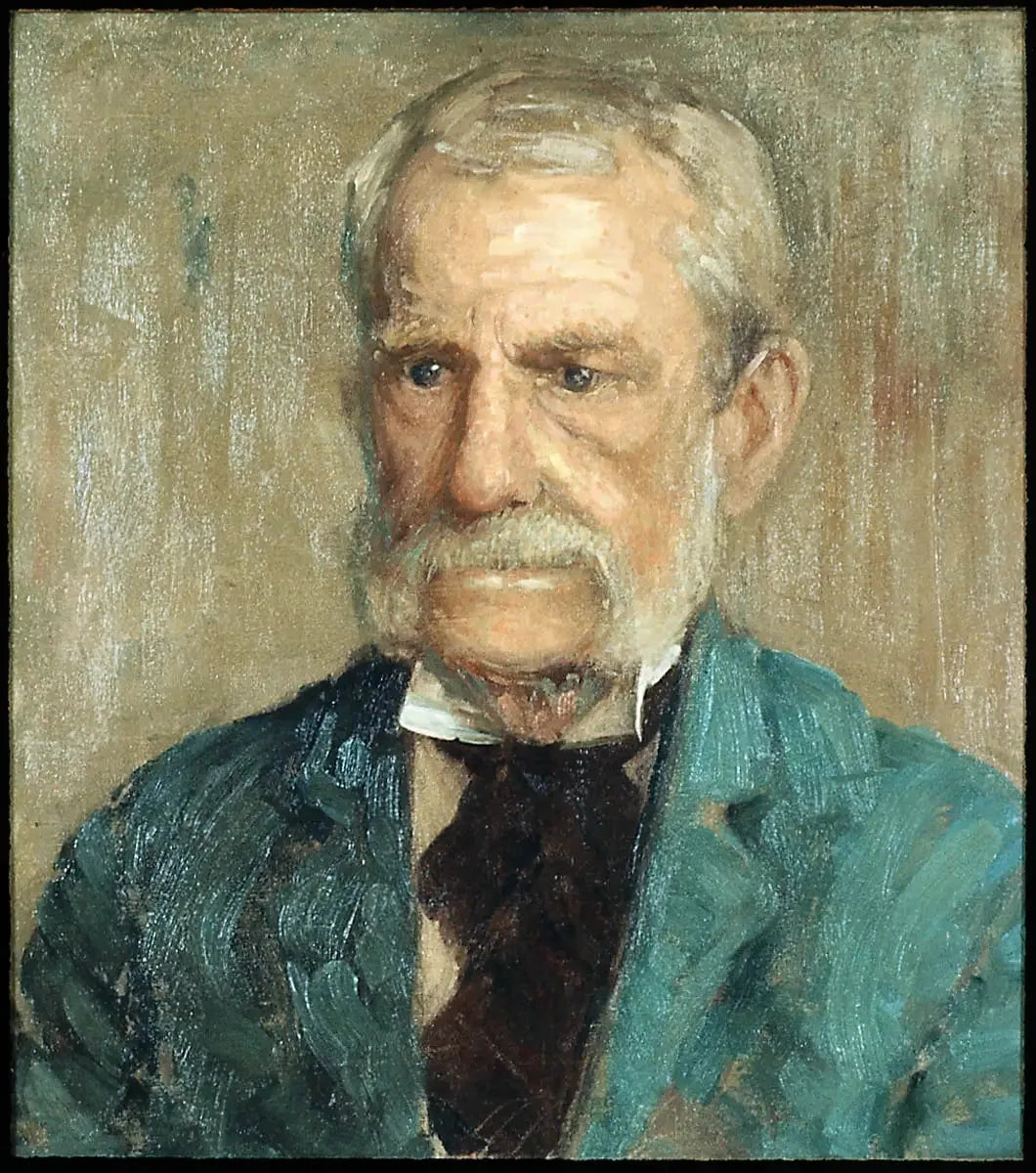 Portrait du père de Maurice Prendergast - Maurice Prendergast image 1 reproduction de peinture à l’huile