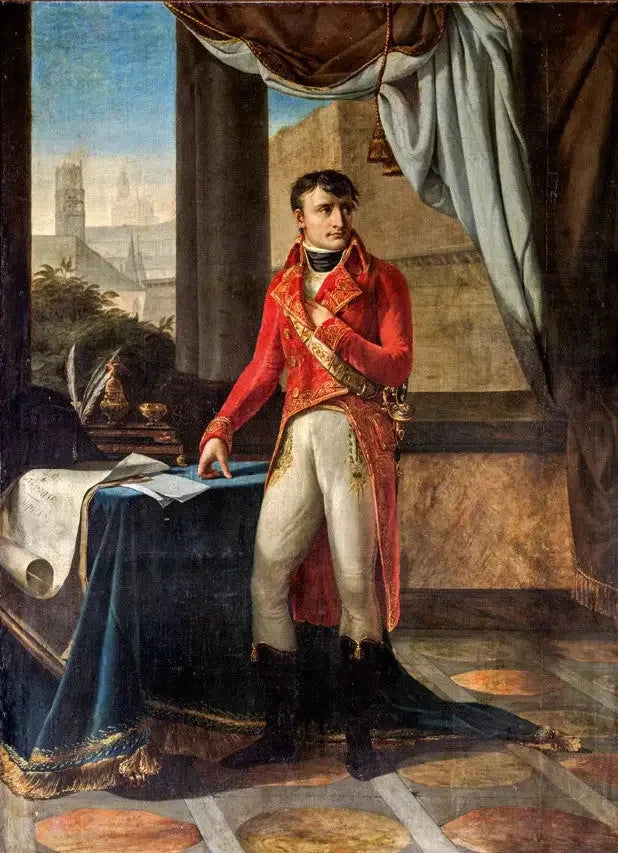 Portrait du Premier Consul - Marie-Guillemine Benoist image 1 reproduction d’œuvre d’art à l’huile