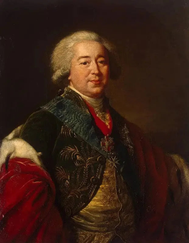 Portrait du prince Alexandre Kourakine - Élisabeth Vigée Le Brun image 1 reproduction de peinture à l’huile