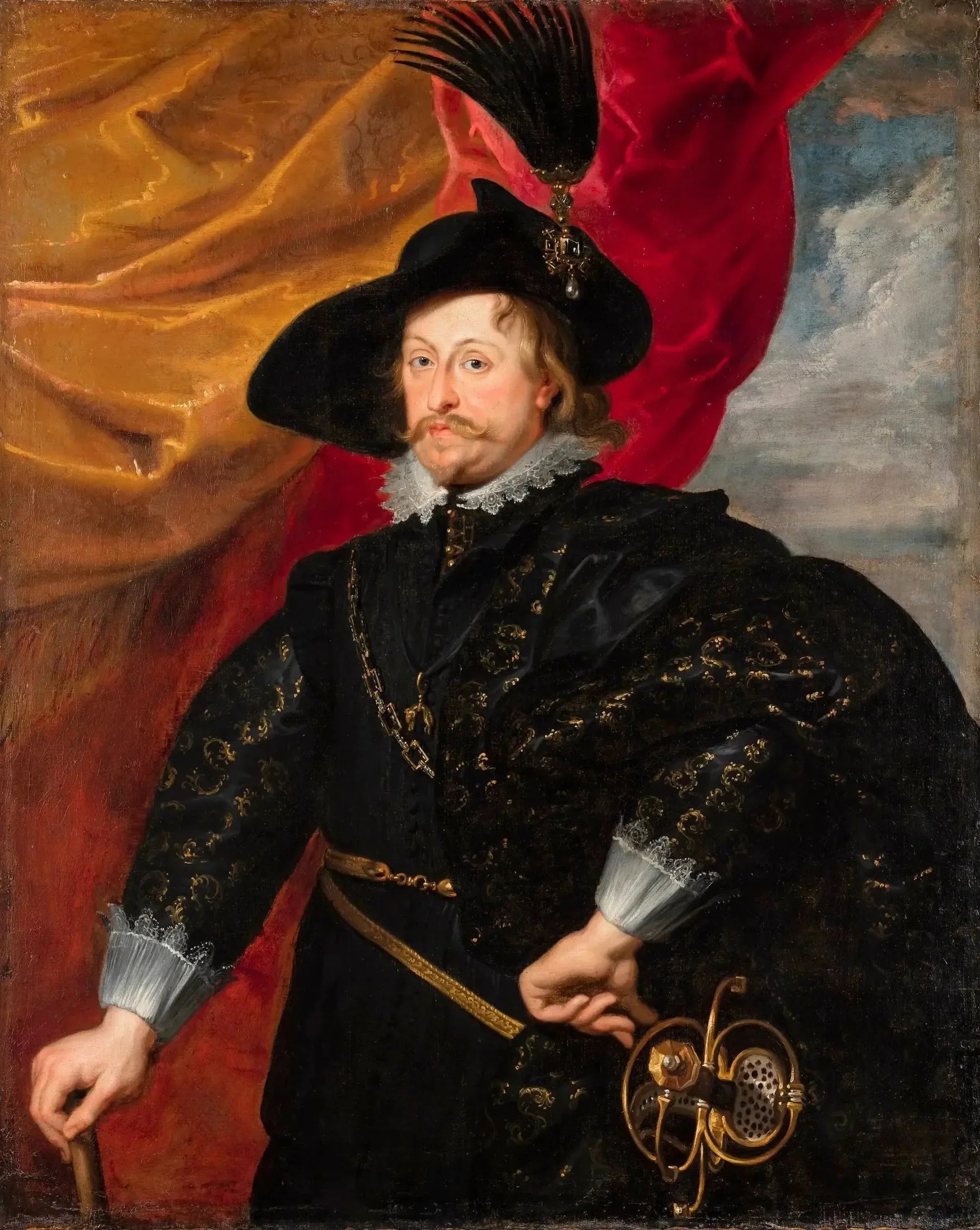 Portrait du prince Ladislas Vasa. - Peter Paul Rubens image 1 reproduction de peinture à l’huile